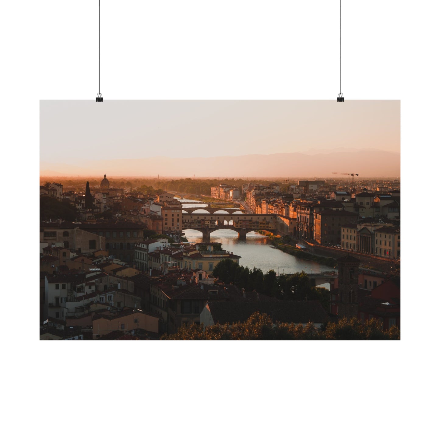 Florence 7 Matte Horizontal Poster (Unframed)