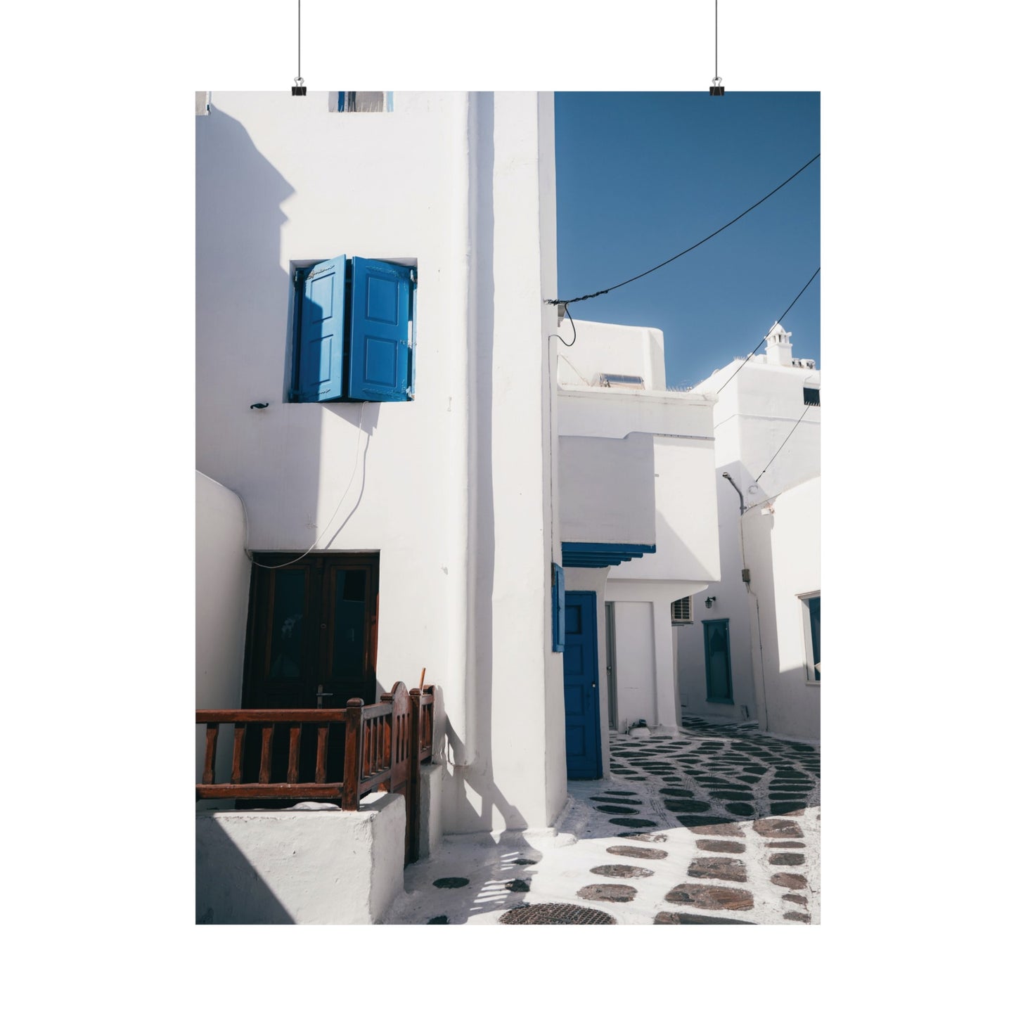 Mykonos 3 Matte Finish (Unframed)