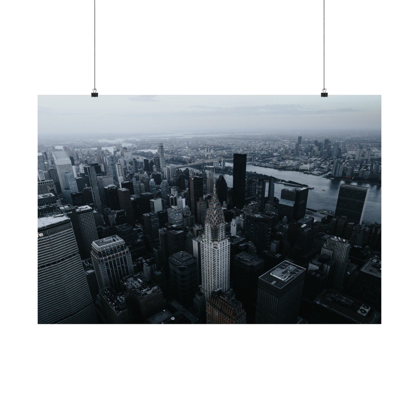 Empire State 3 Matte Horizontal Poster (Unframed)