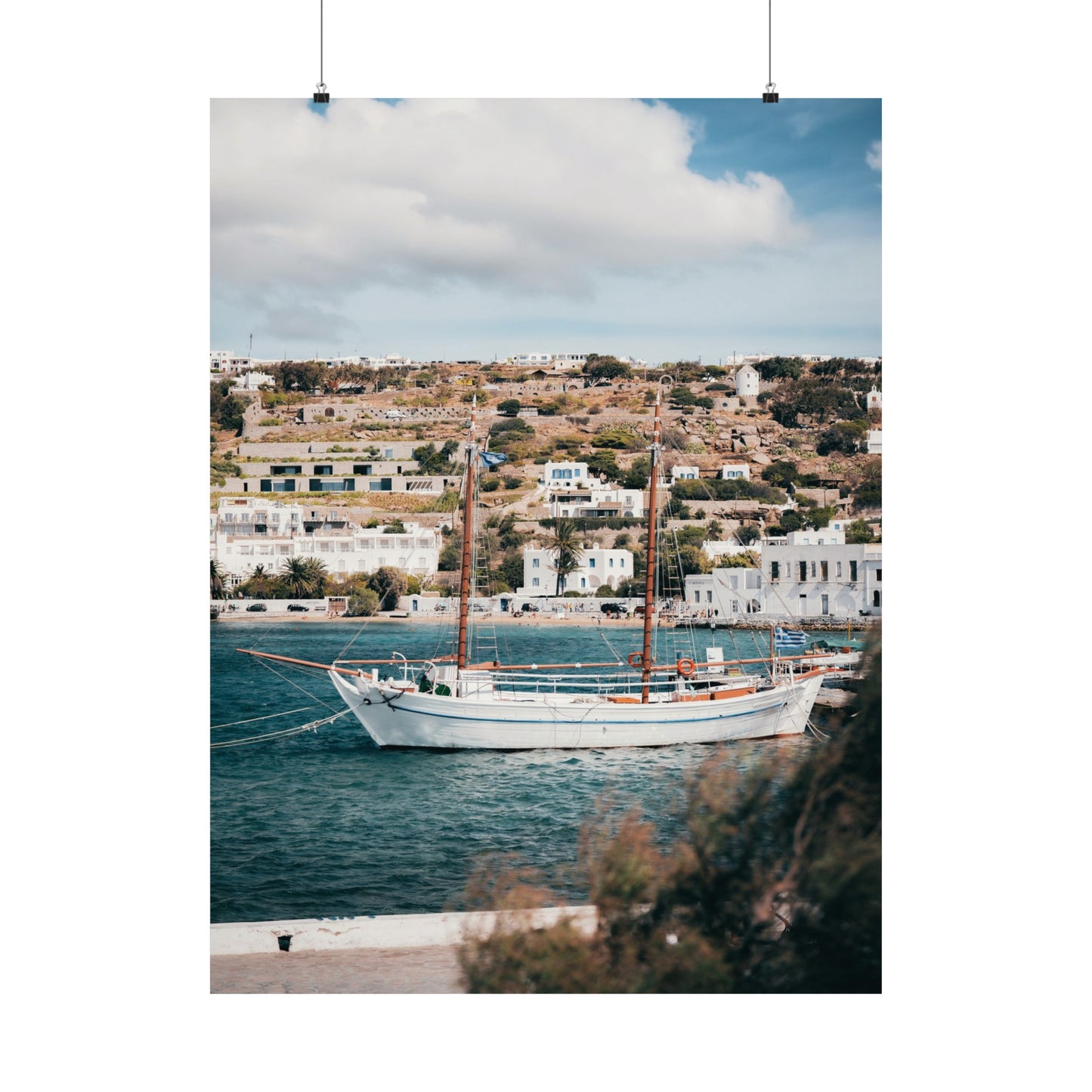 Mykonos 8 Matte Finish (Unframed)