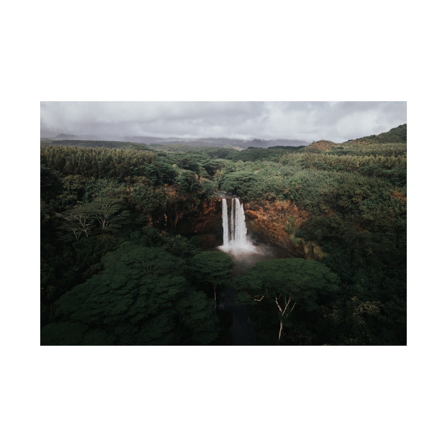 Kauai Matte Horizontal Poster (Unframed)