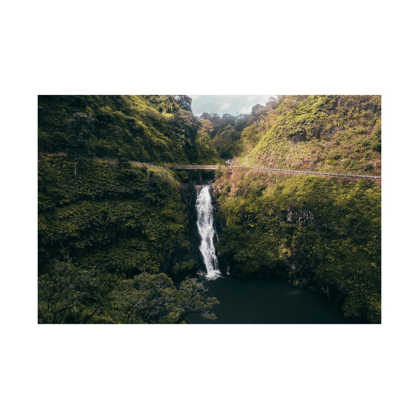 Road to Hana Matte Horizontal Poster (Unframed)