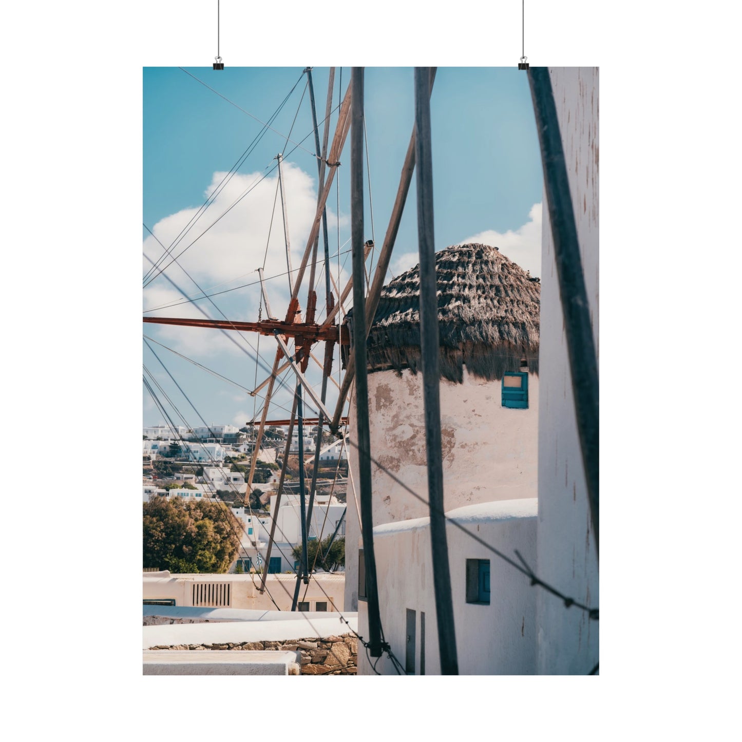 Mykonos 4 Matte Finish (Unframed)