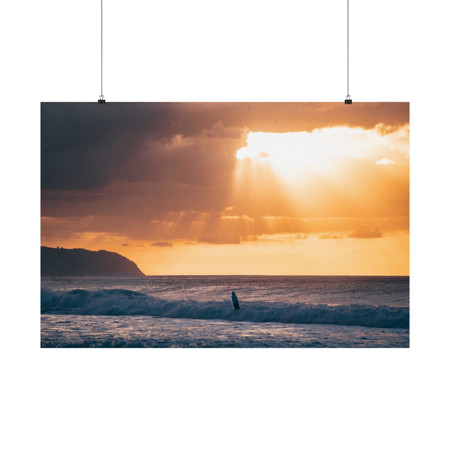 Lost Board Matte Horizontal Poster (Unframed)