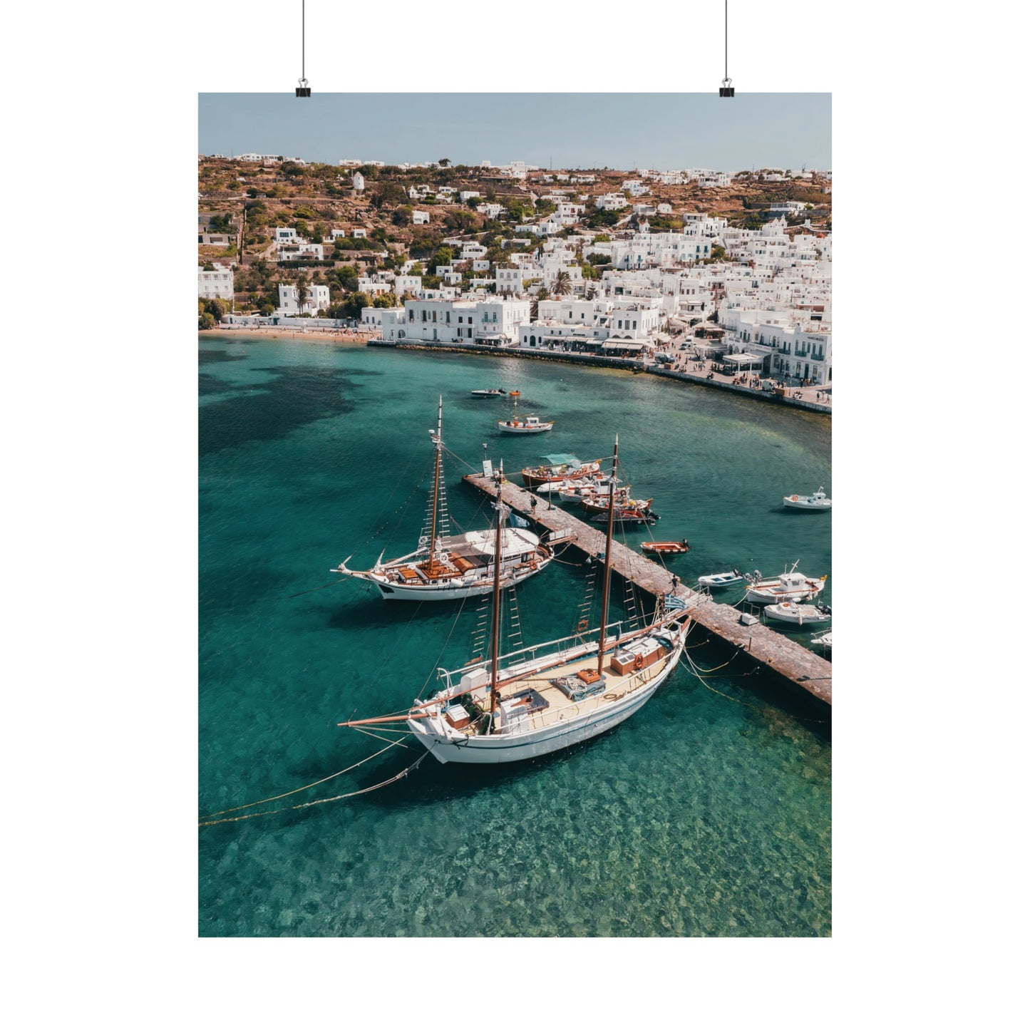 Mykonos 7 Matte Finish (Unframed)