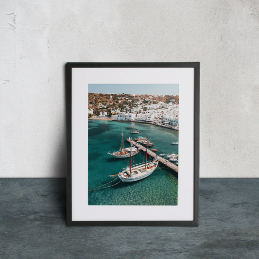 Mykonos 7 Matte Finish (Unframed)