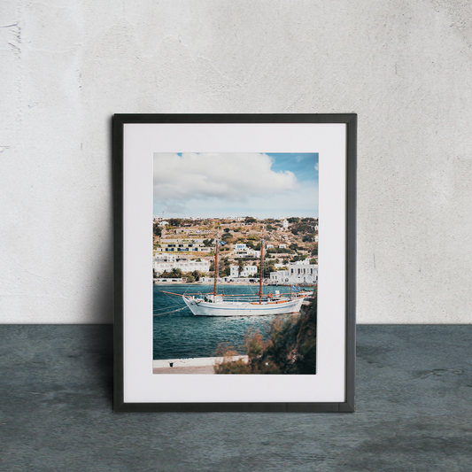 Mykonos 8 Matte Finish (Unframed)